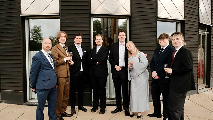 Studenter vid RHS i Grythyttan