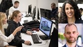 Amy Loutfi, vicerektor för AI och innovation vid Örebro universitet, och Mattias Wiggberg, forskare på KTH, och är två av deltagarna i projektet, där även Chalmers och Linköpings universitet ingår.