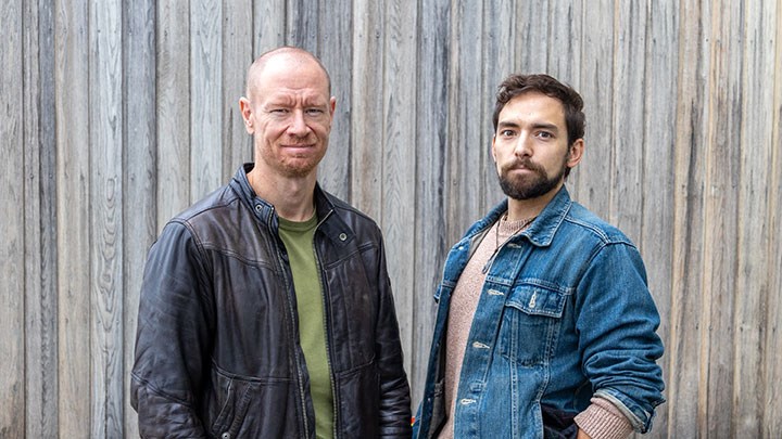 Joel Rasmussen och Robin Schäfer