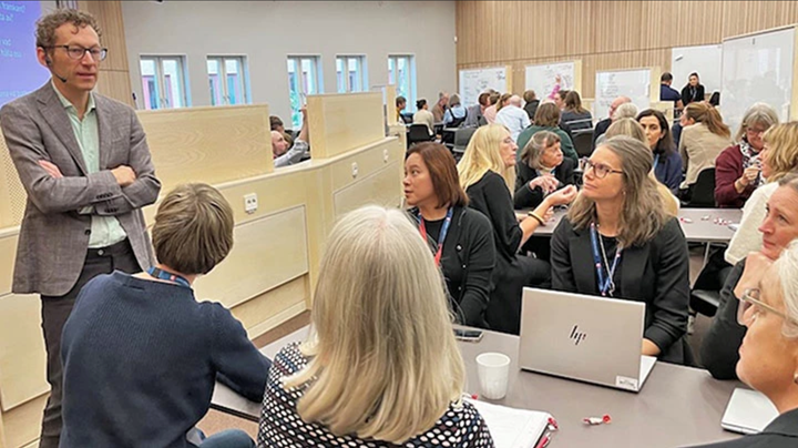 Rektor Åke Ingerman vid Universitetslärardagarna 2025.