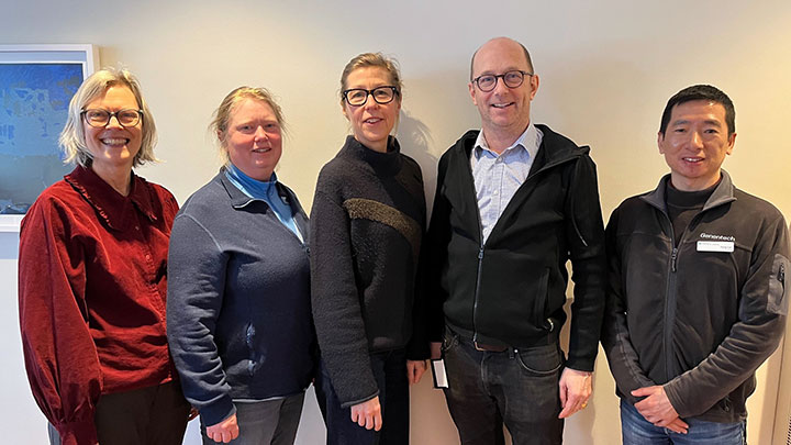 En gruppbild med forskargruppen.