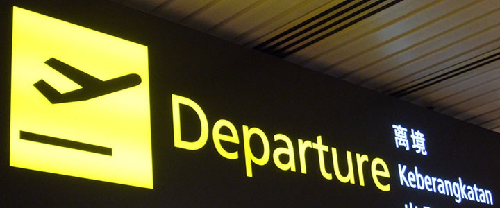 Departure information