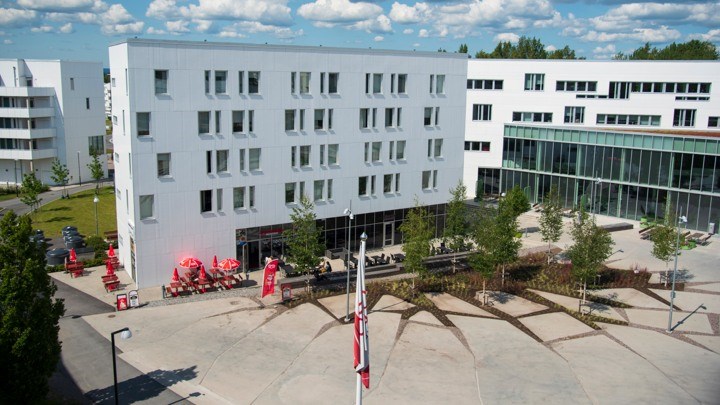 View over the house Forskaren.