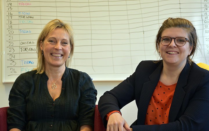 Johanna Björklund and Ida Schoultz
