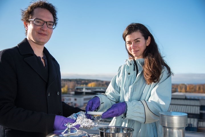 Pascal Camoriras and Stefania Rabasco