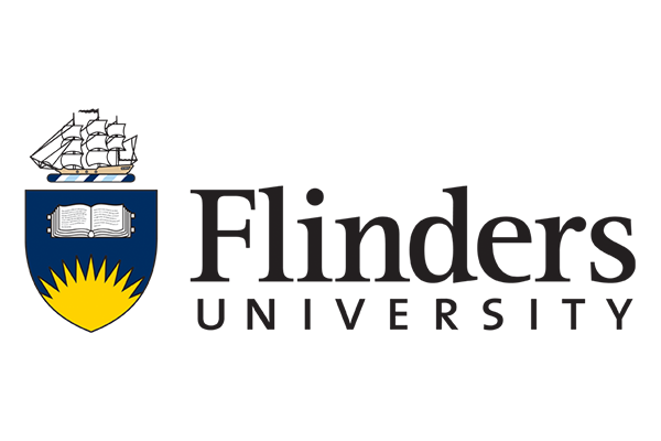 Logotype Flinders University.