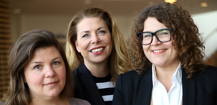 Projektledning, Post-Contract Helena Hansson Nylund, Charlotte Carlmark och Anette Oskarsson