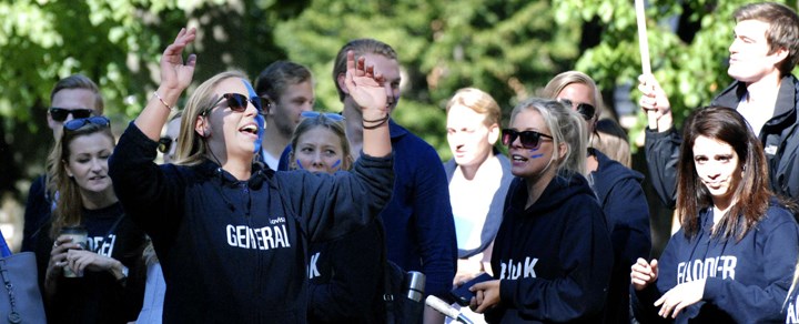 Studenter från Handelshögskolan