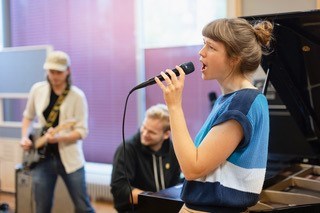 Studenter på jazz och pop