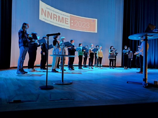Kammarkören inleder konferensen