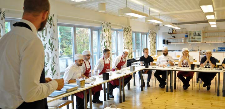 lektionstillfälle på RHS