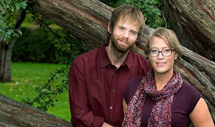 Jan Jämte och Emma Arneback