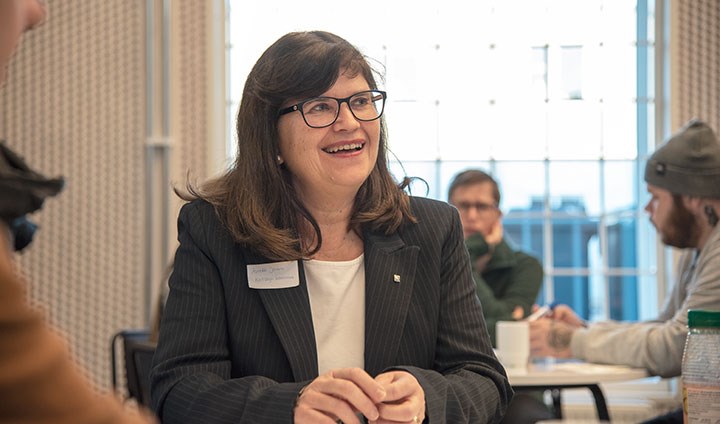 Anette Jonson, kanslichef och ansvarig för den centrala  jämställdhetspolitiken  i Karlskoga kommun.