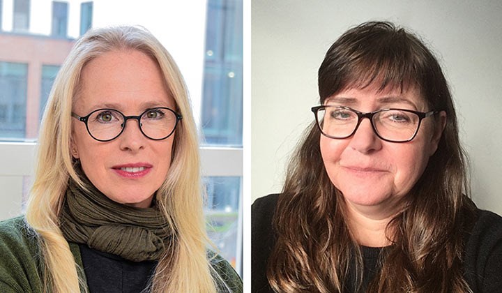 Porträtt på Ann-Kristin  Rönnberg och Malin Prenkert