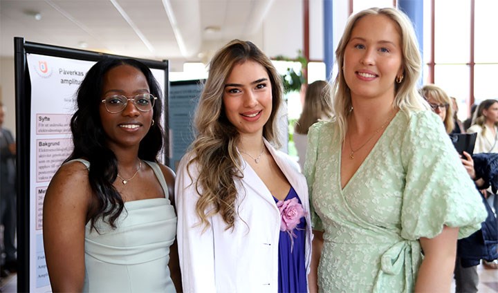 Jeanette Tabaro, Elissa Chahine  och Sarah Strömberg