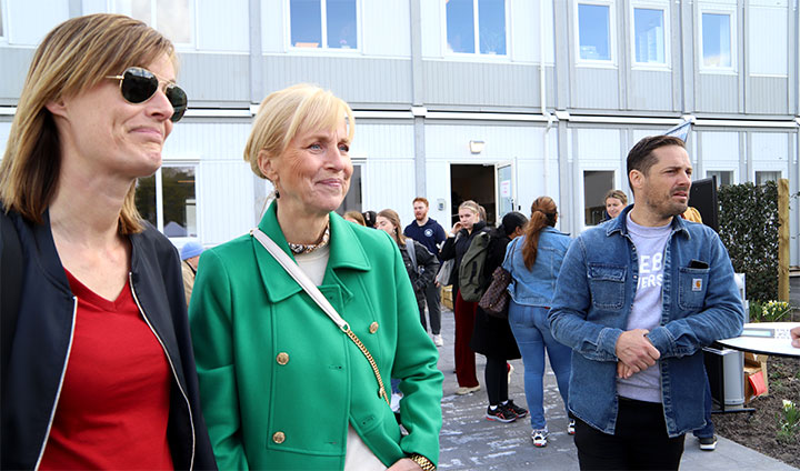 Ingela Pihl, Maria Silverlid och Mattias Dyrvik.