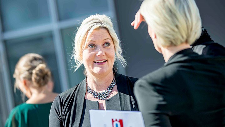Lena Rådström Baastad deltog i den Akademiska högtiden för första gången som landshövding i Örebro län.