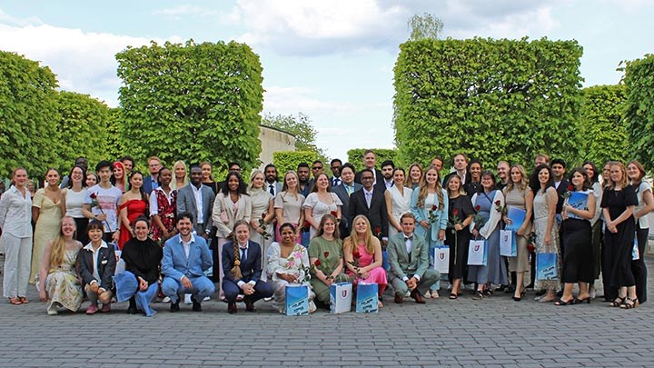 Gruppbild av studenter.