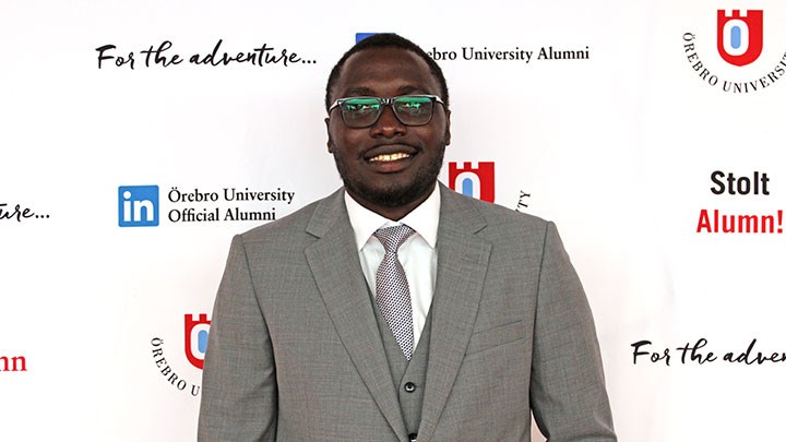 Joseph Nyajuoga från Kenya.