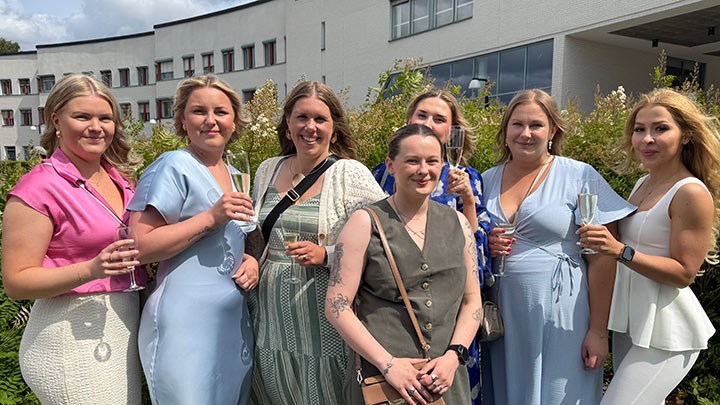 Socionom studenter.