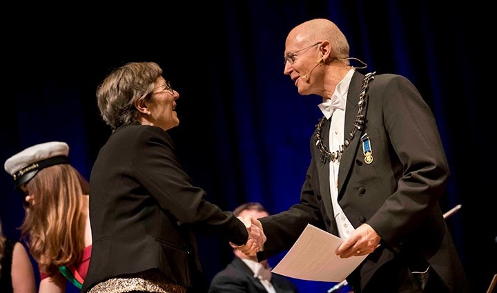 Liselotte Hermansson och Johan Schnürer.