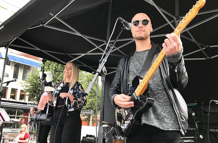 Band på Stortorget