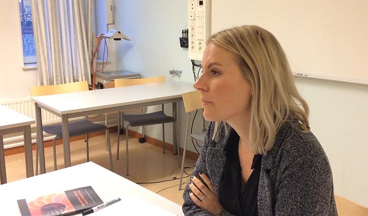 Caroline Dedorson, förskollärare och adjungerad adjunkt.