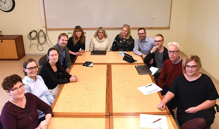 Gruppbild på pedagogiska utvecklare