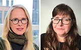 Porträtt på Ann-Kristin  Rönnberg och Malin Prenkert