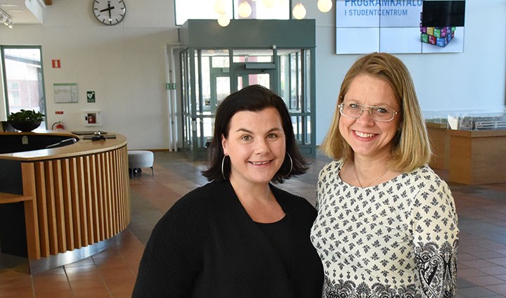 Ulrika Englund och Marie Matérne