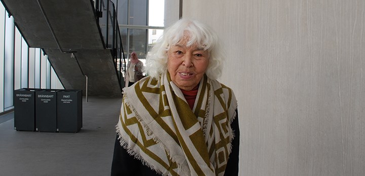 Nawal El Saadawi visiting Örebro University