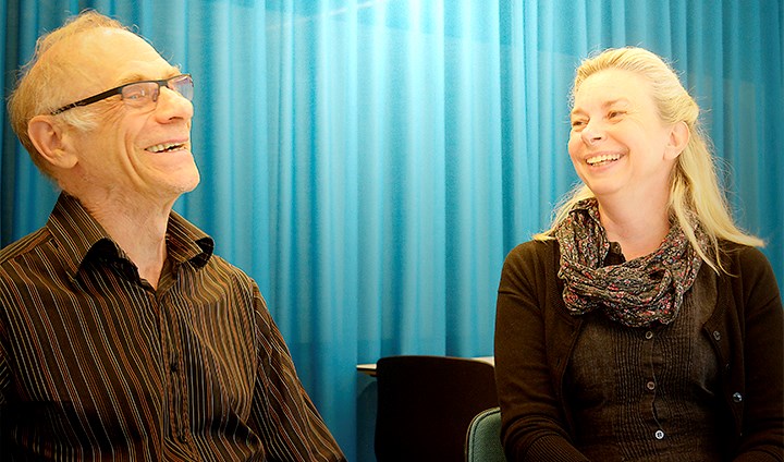 Carl-Erik Särndal och Eva Särndahl