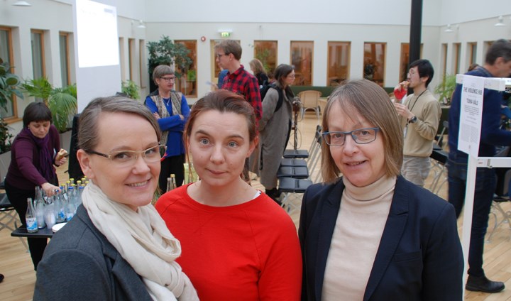 Kjerstin Andersson Bruck, Sofia Strid och Kerstin Nordlöf.