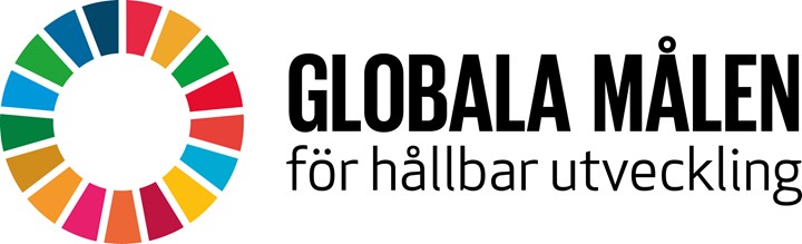 Bild på loggan för de globala hållbarhetsmålen.