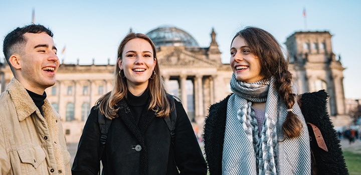 Tre vänner i Berlin