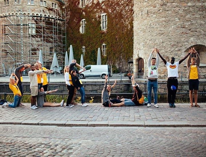 Gruppbild på Serum-sektionen