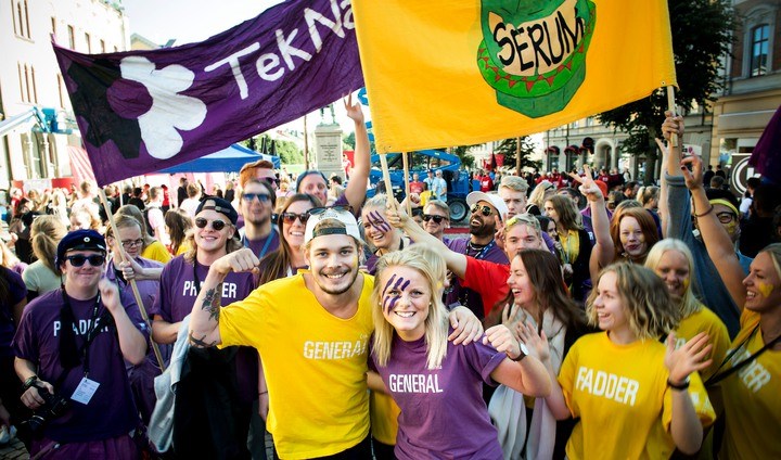 students at the Örebro Day